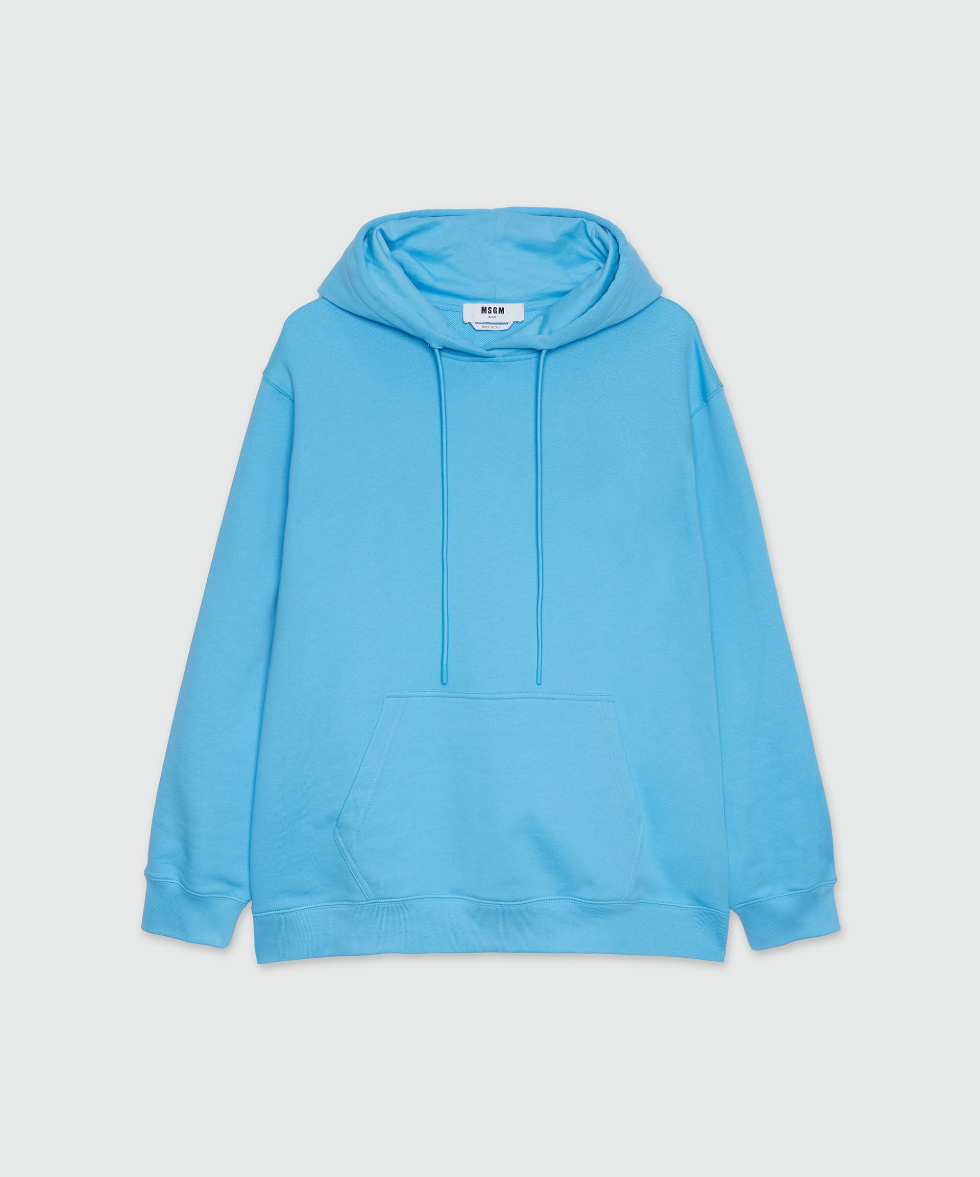 スウェット・トレーナー MSGM COTTON SWEATSHIRT WITH LOGO BOX MSGM logo-print Cotton Sweatshirt | Black | FARFETCH