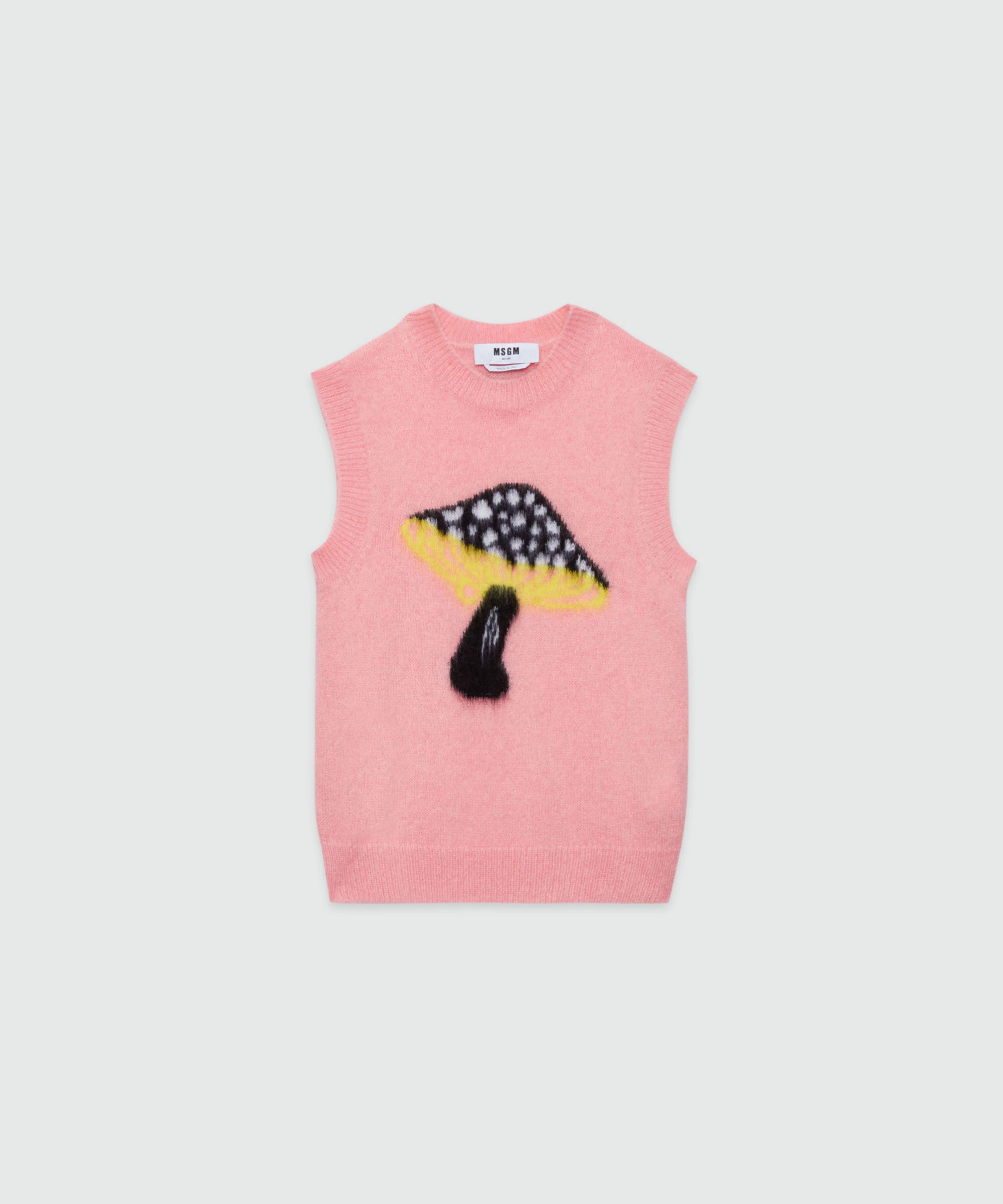 Melody Mohair Vest Pink