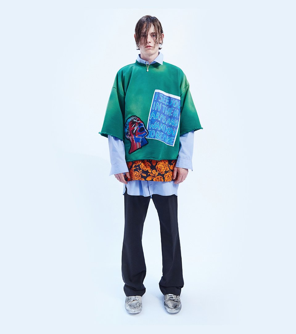 HENRY HUSSEY X MSGM
