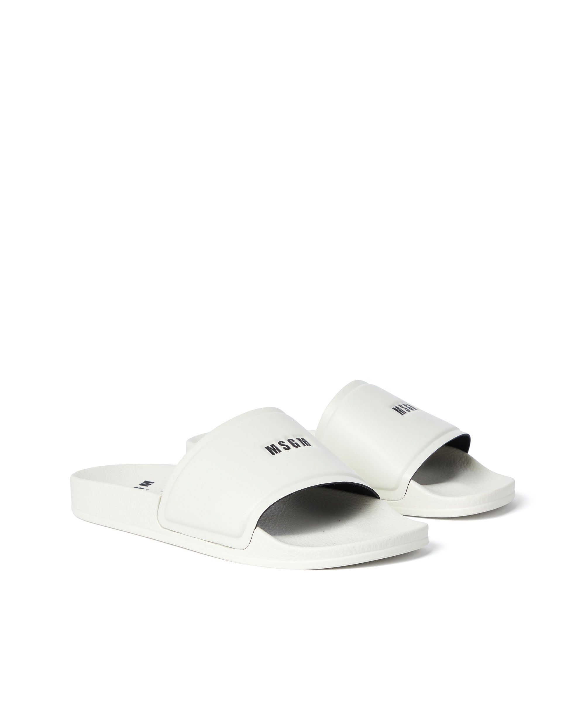 MSGM｜SLIPPERS (3841MDS208 970 99) M.S.G.M. Slide Sandal With Logo - Multicolour | 3841MDS20886415