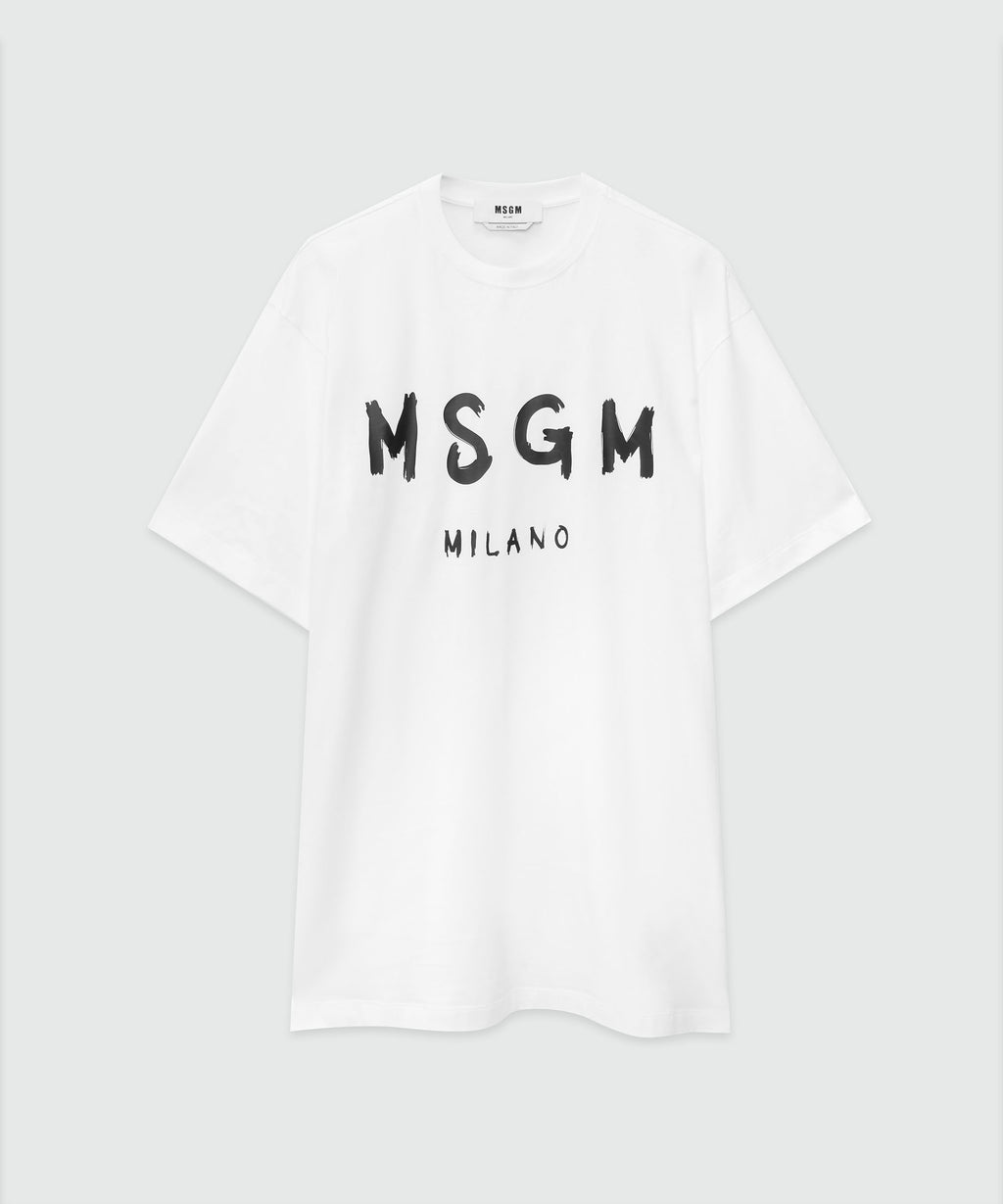 ワンピース MSGM SS25 SHORT DRESS WITH LOGO (3841MDA82 25700299) 3841MDA03_257101_06_01_1200x.