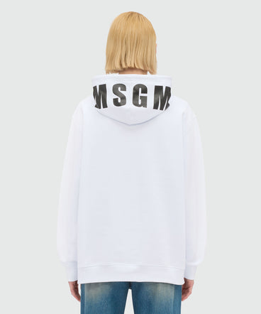 White Hoodie with Impact logo