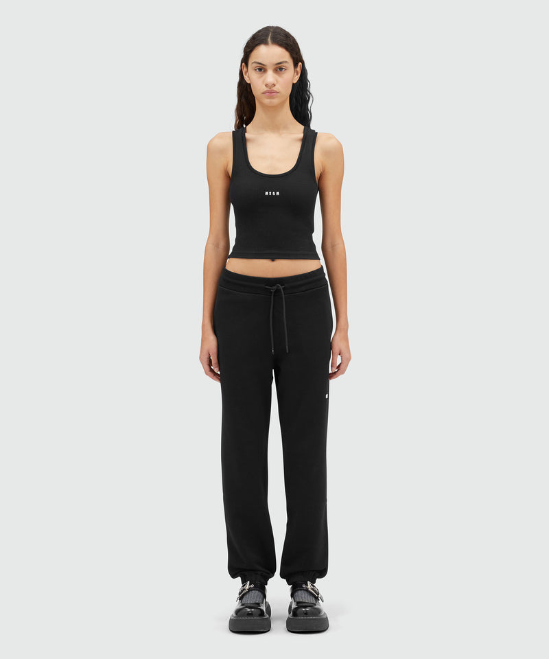 Track pants with high waist and drawstring MSGM Official