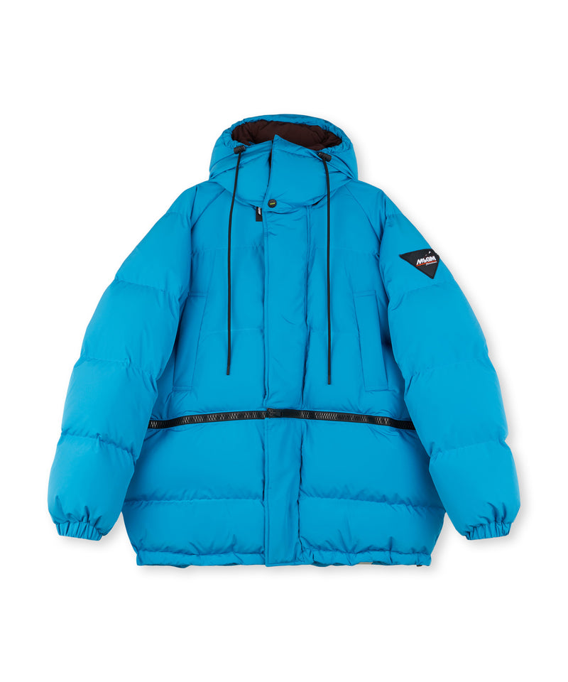 Double size puffer jacket with zipper MSGM Official