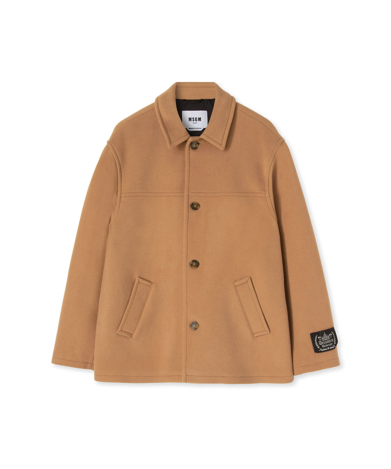 Virgin wool "Wool Coating" jacket BEIGE Men 
