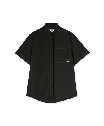 Mixed cotton "Technical Gabardine" shirt