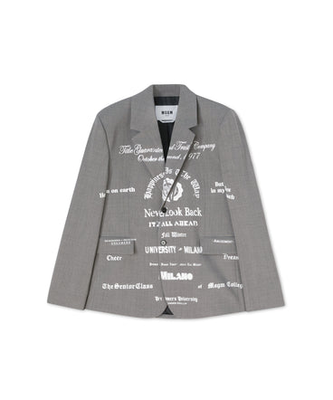Wool "Dreamers University" jacket
