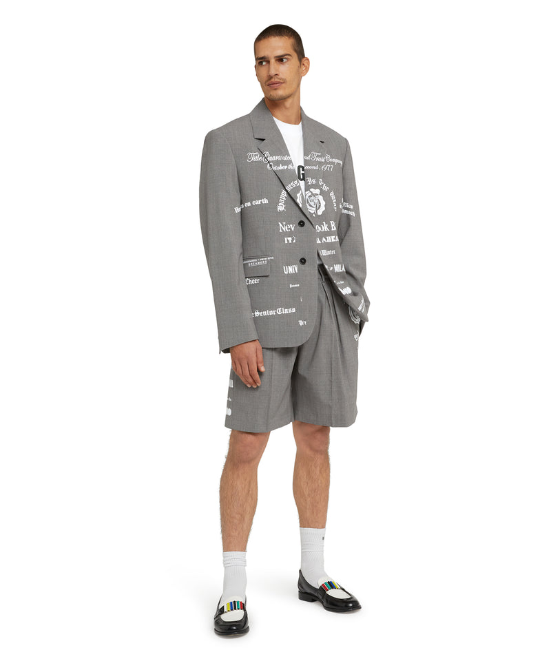 Wool "Dreamers University" jacket GREY Men 