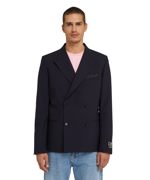 Wool "Dreamers University" double-breasted jacket