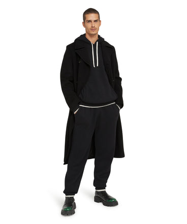 Heritage Embroidery Merino MSGM crewneck sweater