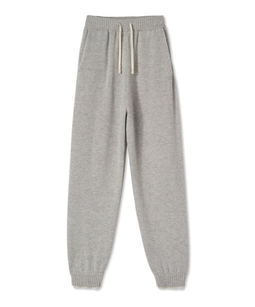 MSGM trousers in "Embroidery Cachemire blend knit" fabric