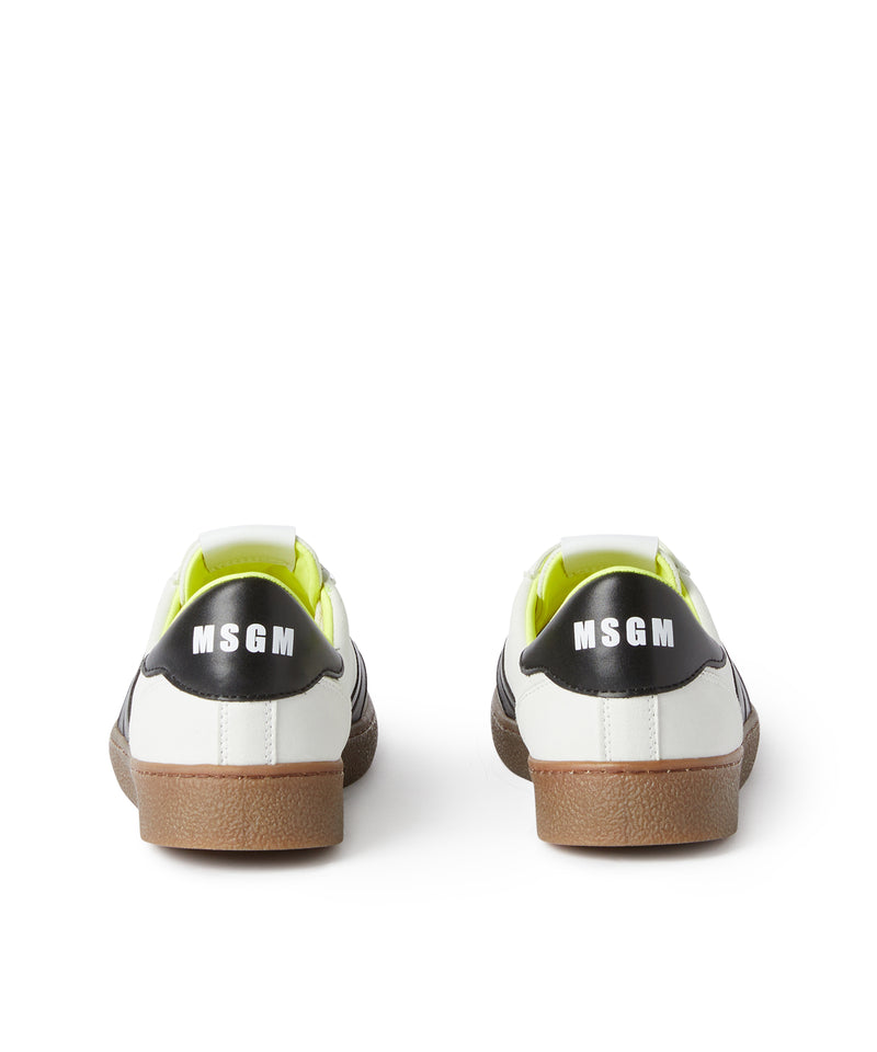 MSGM Retro Trainers WHITE Men 