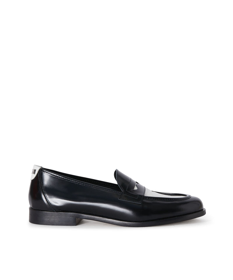 MSGM Formal Shoes in Leather BLACK Men 