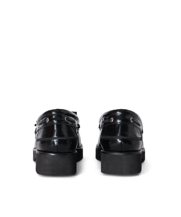 Leather MSGM Track sole shoes