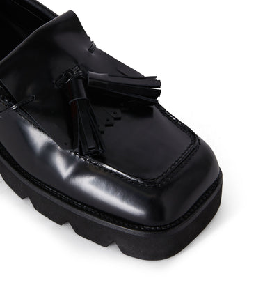 Leather MSGM Track sole shoes