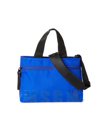 "Signature Iconic Nylon" mini tote bag