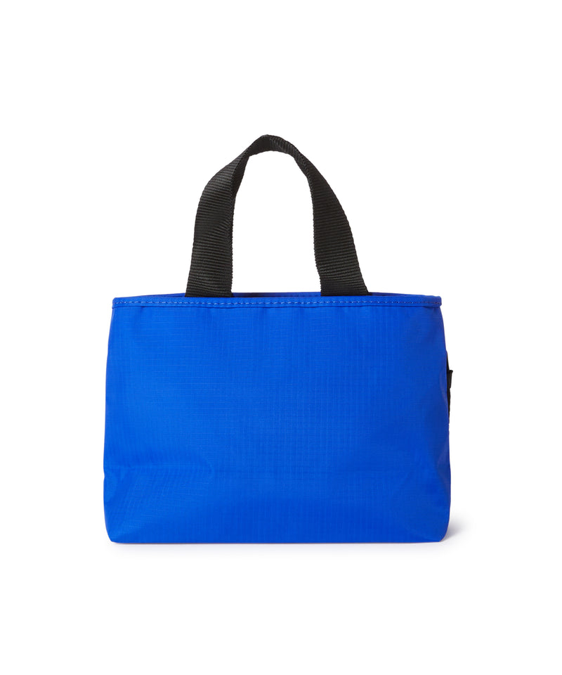 "Signature Iconic Nylon" mini tote bag BLUE Men 