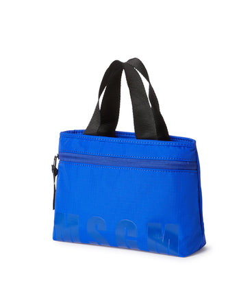 "Signature Iconic Nylon" mini tote bag
