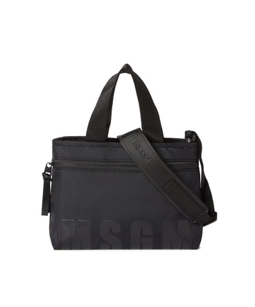 "Signature Iconic Nylon" mini tote bag