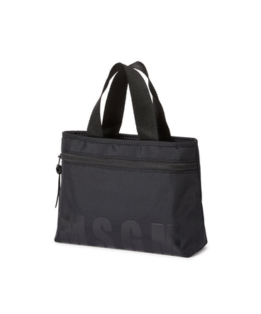 "Signature Iconic Nylon" mini tote bag