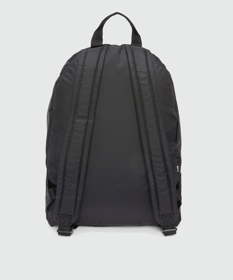 Zaino in tessuto "Signature Iconic Nylon" NERO Uomo 