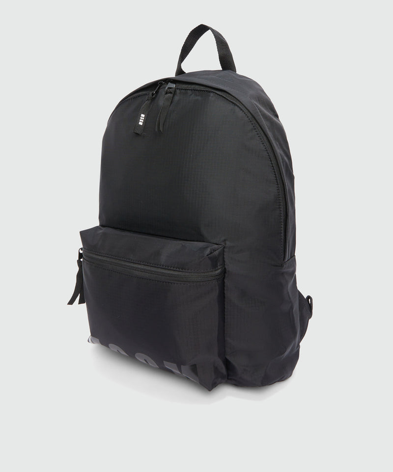Zaino in tessuto "Signature Iconic Nylon" NERO Uomo 