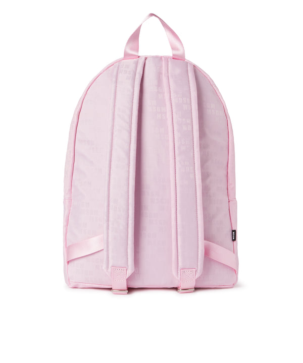 "Signature Iconic Nylon" backpack with all-over print