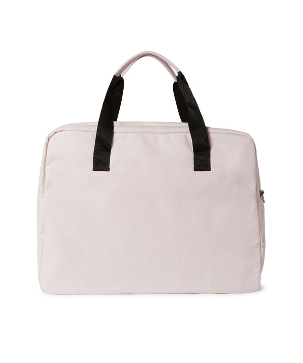 "Signature Iconic Nylon" fabric duffle bag