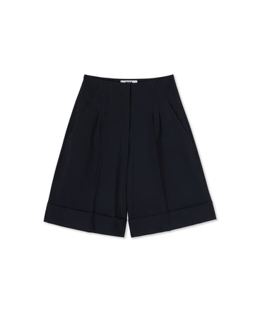 Virgin wool culotte pants "Wool Suiting"