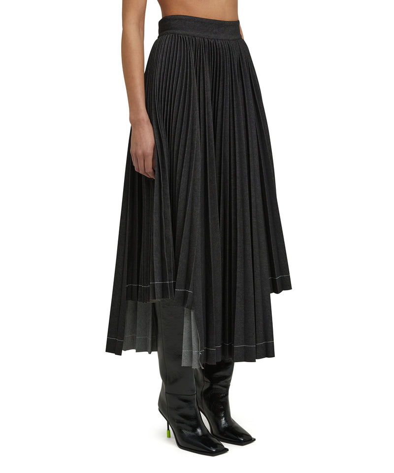 Pleated skirt BLACK Women 