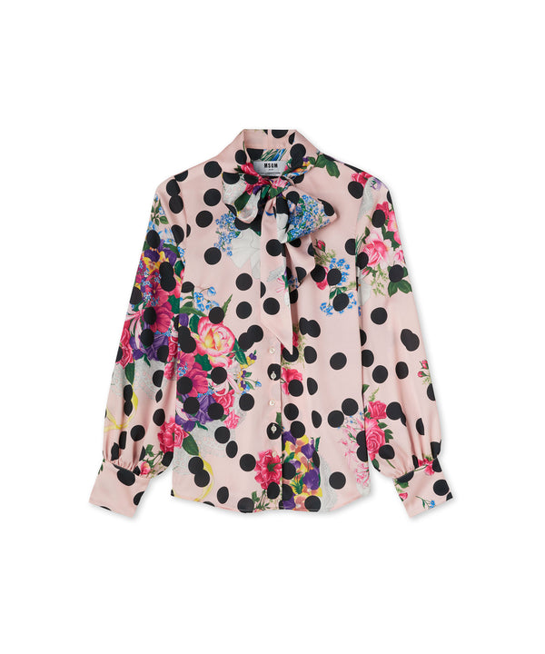 Blouse from the collaboration of "Lorenza Longhi and MSGM"