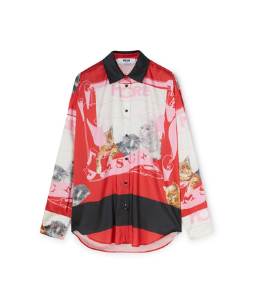 Shirt from the collaboration of "Lorenza Longhi and MSGM"