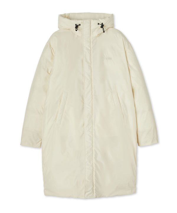 "Ripstop Nylon" long down jacket