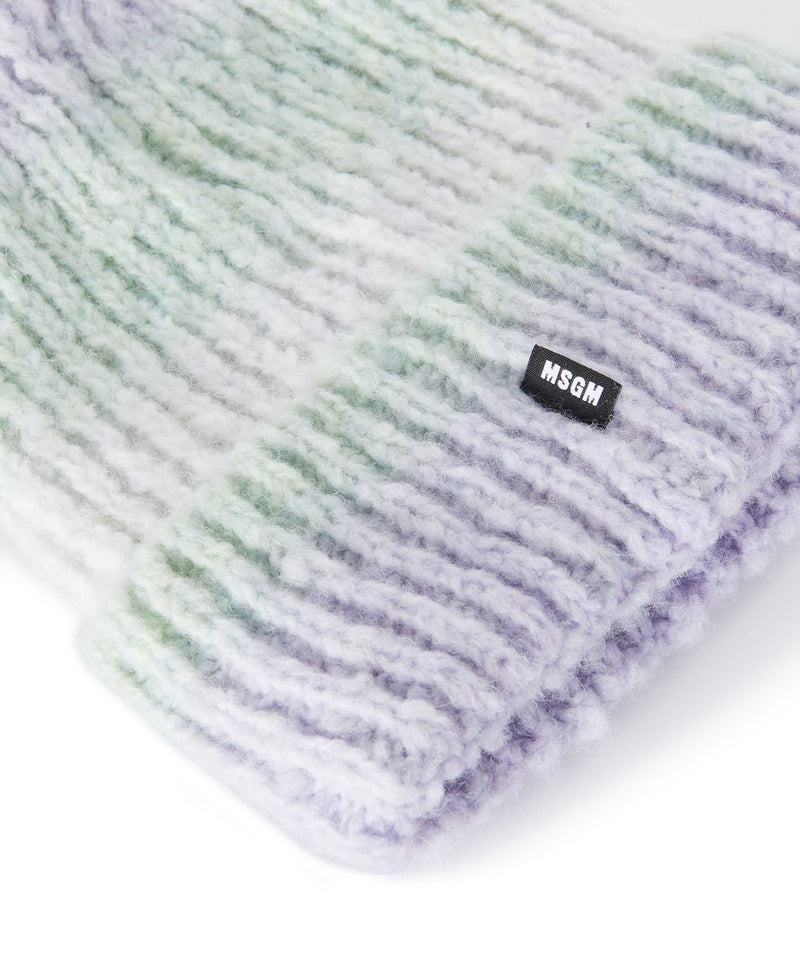 Blended wool knitted beanie hat LILLAC Women 