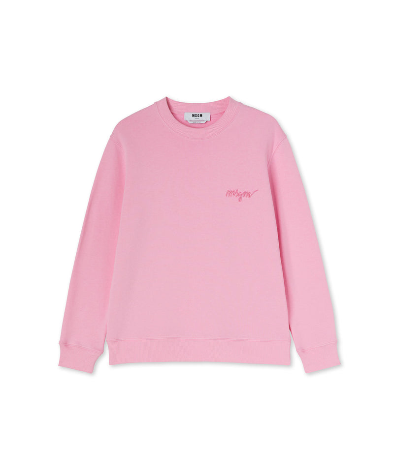 Msgm pink top sweatshirt