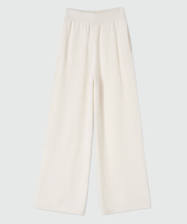 Wool trousers with decorative band - MSGM Official