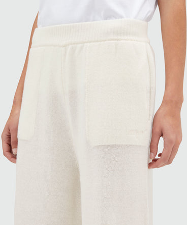 Wool trousers with decorative band - MSGM Official