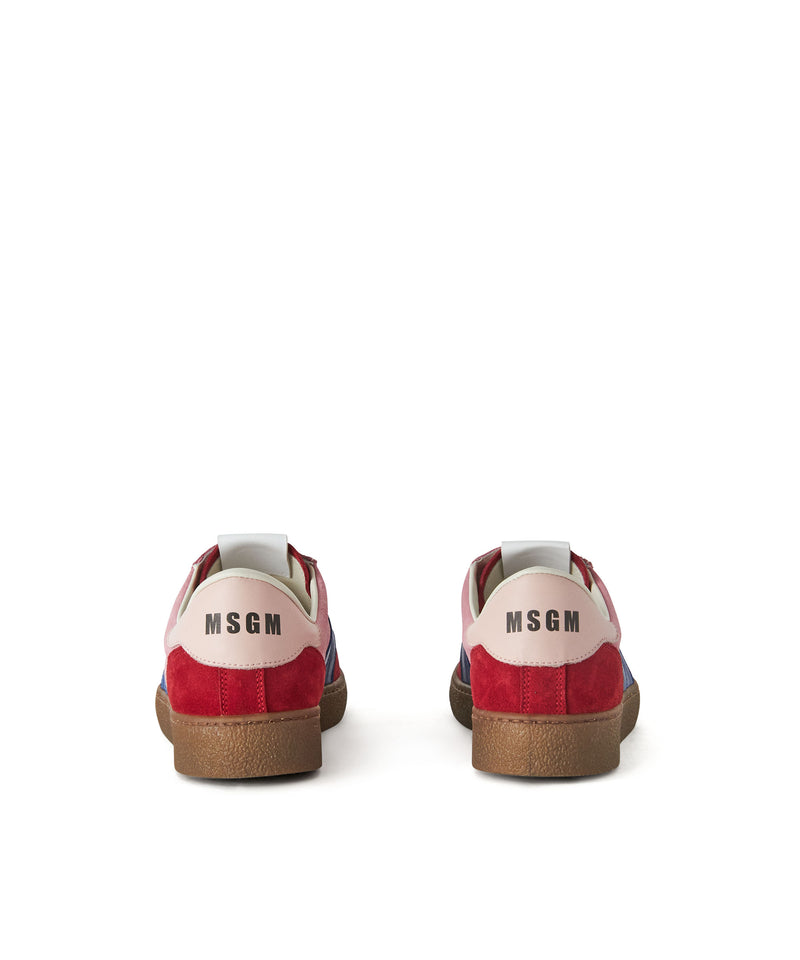 MSGM Retro Trainers DARK PINK Women 