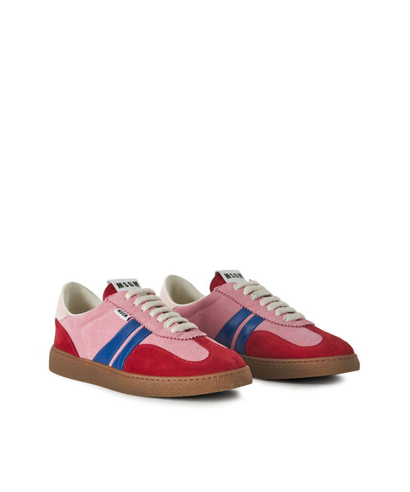 MSGM Retro Trainers DARK PINK Women 