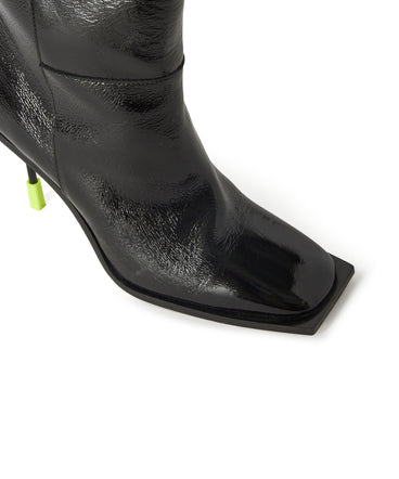 Leather MSGM Iconic Heel boots
