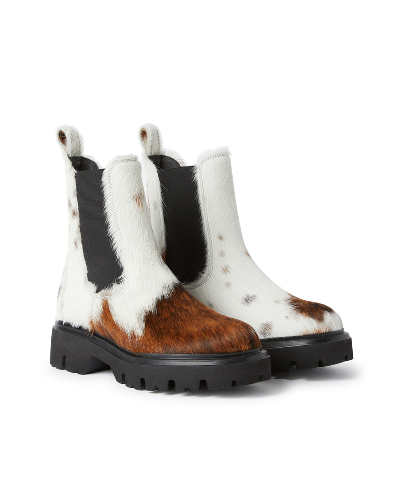 MSGM Chelsea boots CHOCOLATE Women 