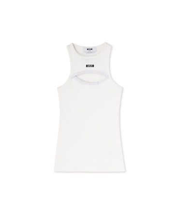 Cotton top MSGM Impact Embroidery
