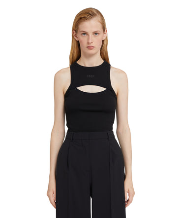 Cotton top MSGM Impact Embroidery