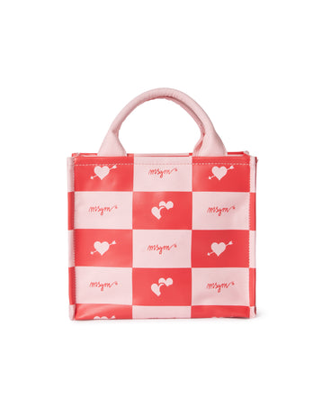 Blended cotton MSGM mini Canvas Tote Bag