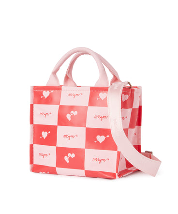 Blended cotton MSGM mini Canvas Tote Bag