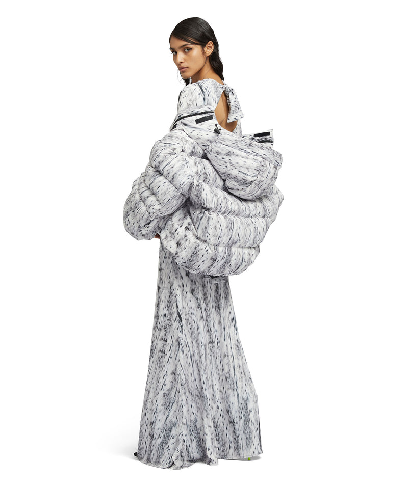 Maxi dress in fluid jersey GREY Women 