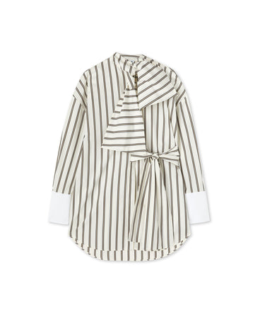 Mini dress with bow detail