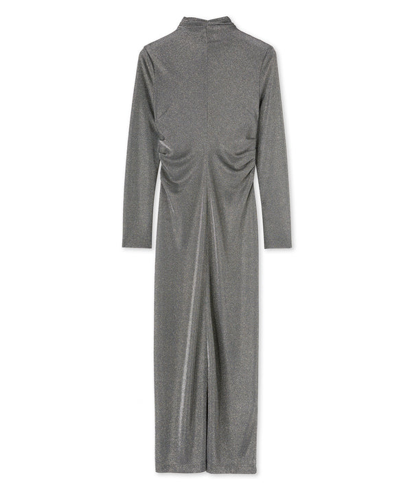Glittery midi dress
