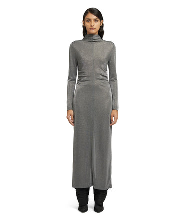 Glittery midi dress