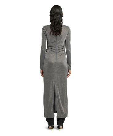 Glittery midi dress